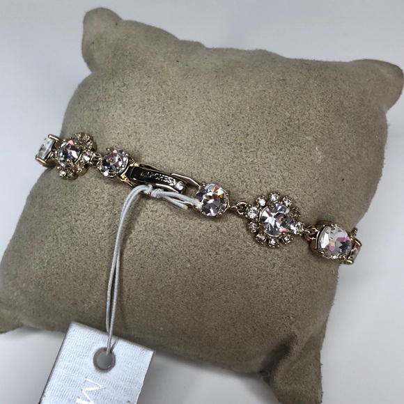 Marchesa Bracelet Crystal Link Bracelet - Picture 3 of 6